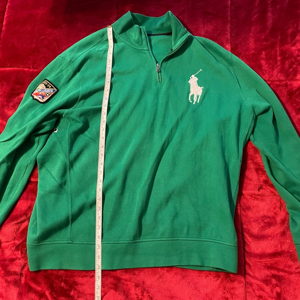 Polo quarter zip sweater 2XL